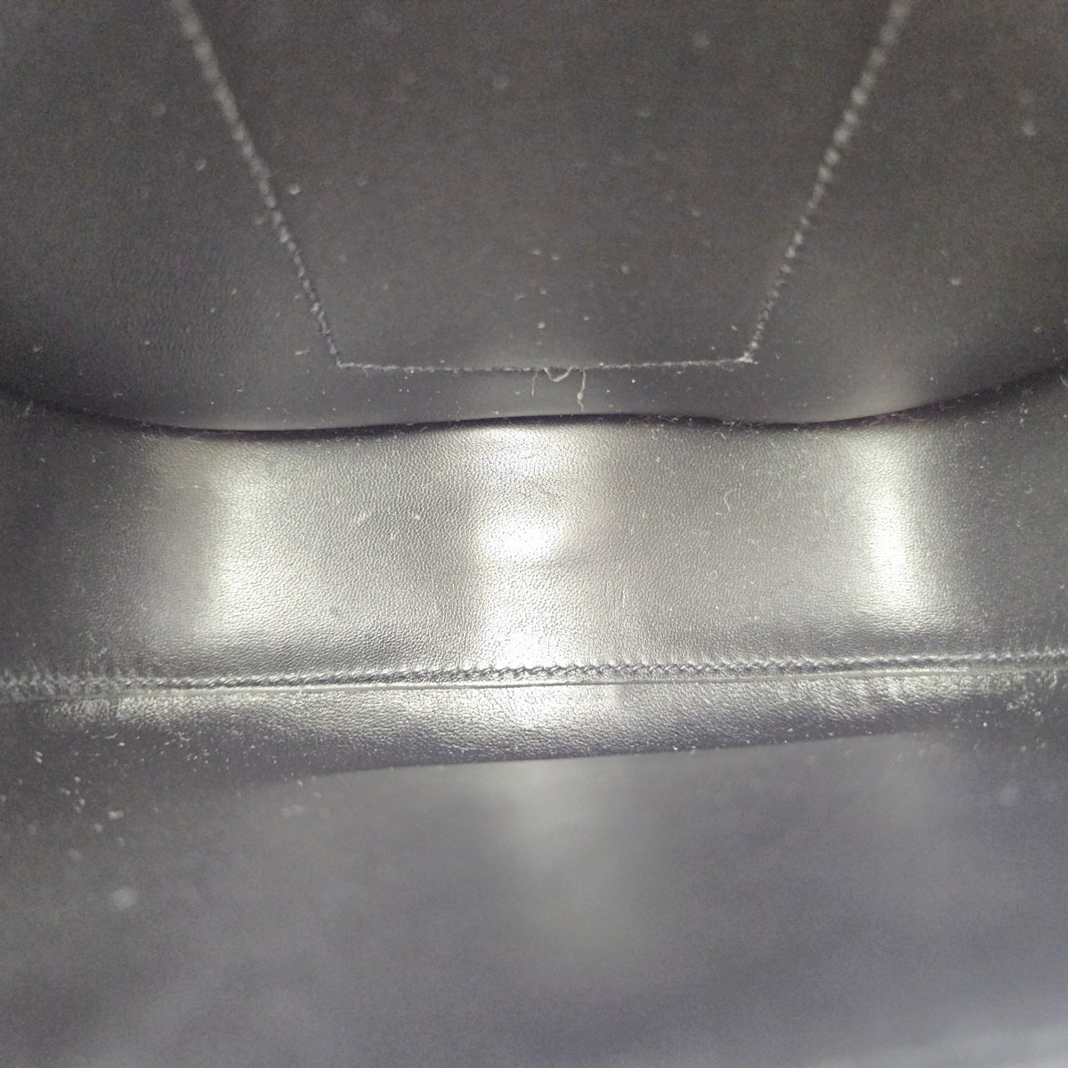 Della Cavelleria  Mini Noir in Epsom Gold hardware