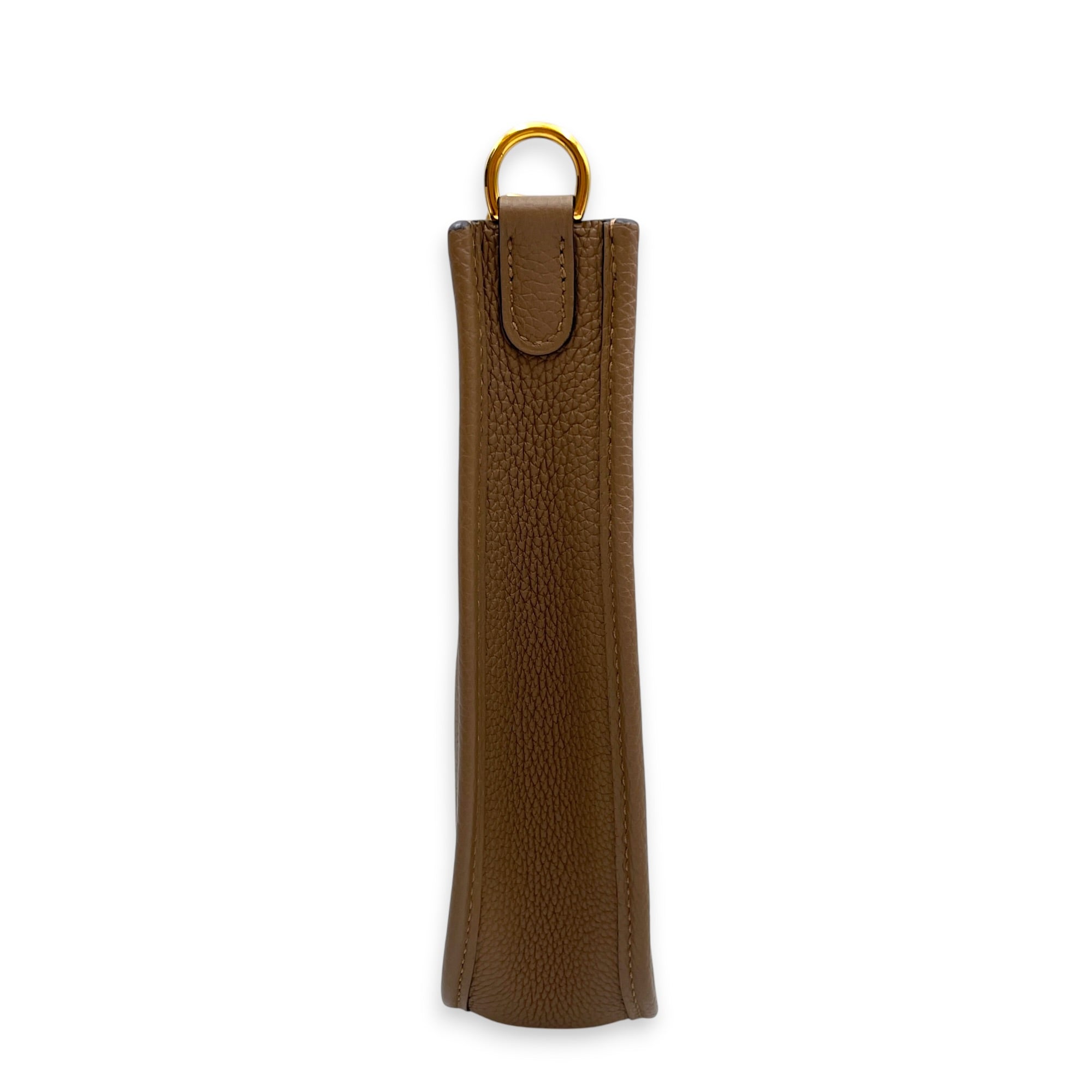 Evelyne Mini Beige Weima/Etoupe in Maurice Gold hardware