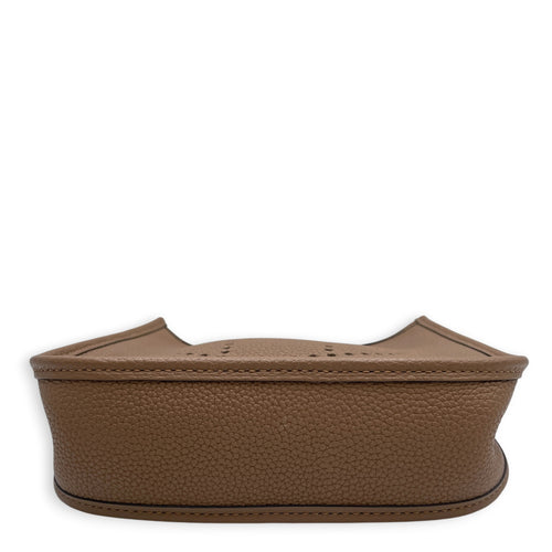 Evelyne Mini Beige Weima/Etoupe in Maurice Gold hardware
