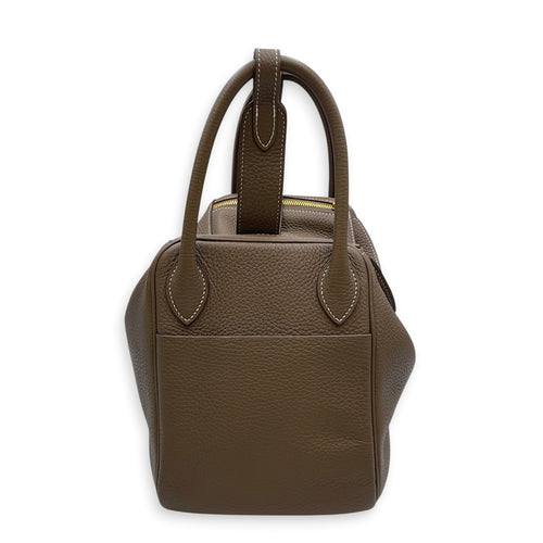 Lindy 30 Etoupe in Clemence Gold hardware