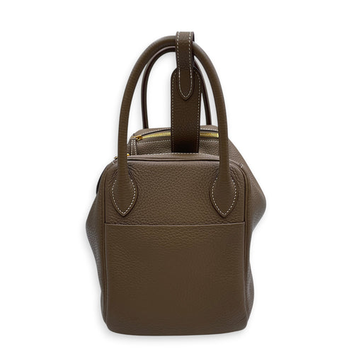 Lindy 30 Etoupe in Clemence Gold hardware
