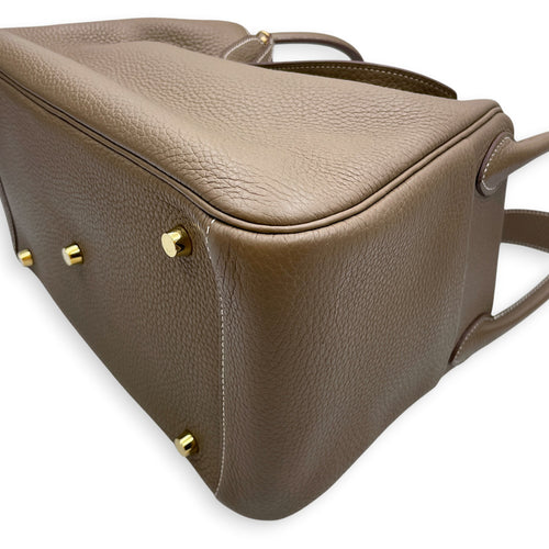 Lindy 30 Etoupe in Clemence Gold hardware