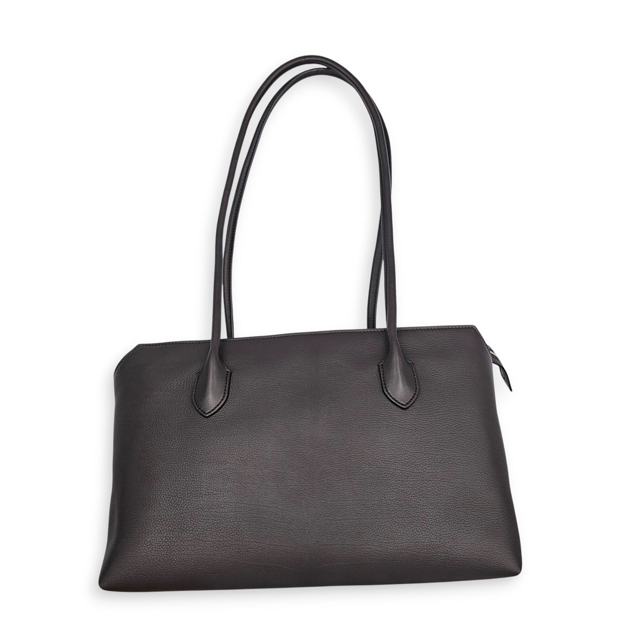 Terrasse  Brown Tote Bag in Calfskin Palladium hardware