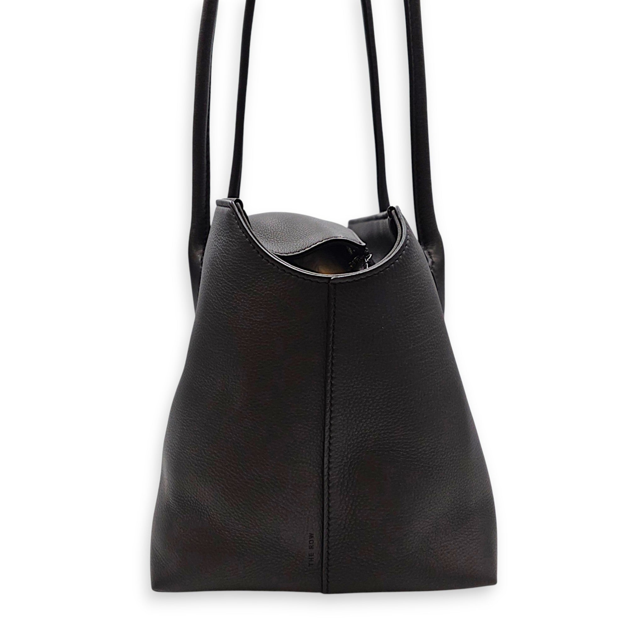 Terrasse  Brown Tote Bag in Calfskin Palladium hardware