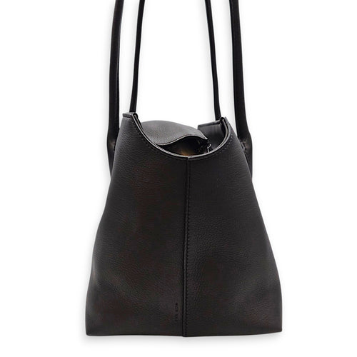 Terrasse  Brown Tote Bag in Calfskin Palladium hardware