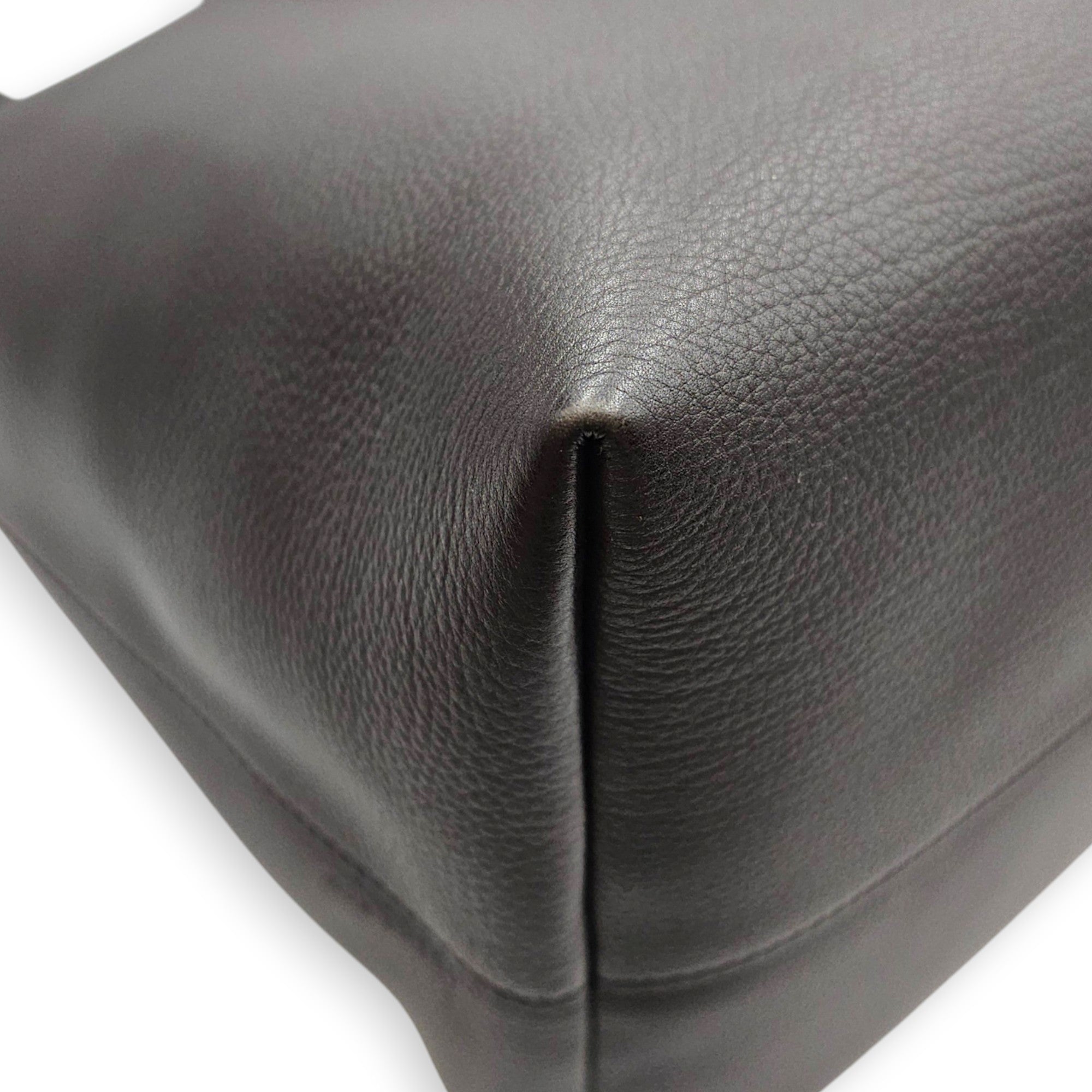 Terrasse  Brown Tote Bag in Calfskin Palladium hardware