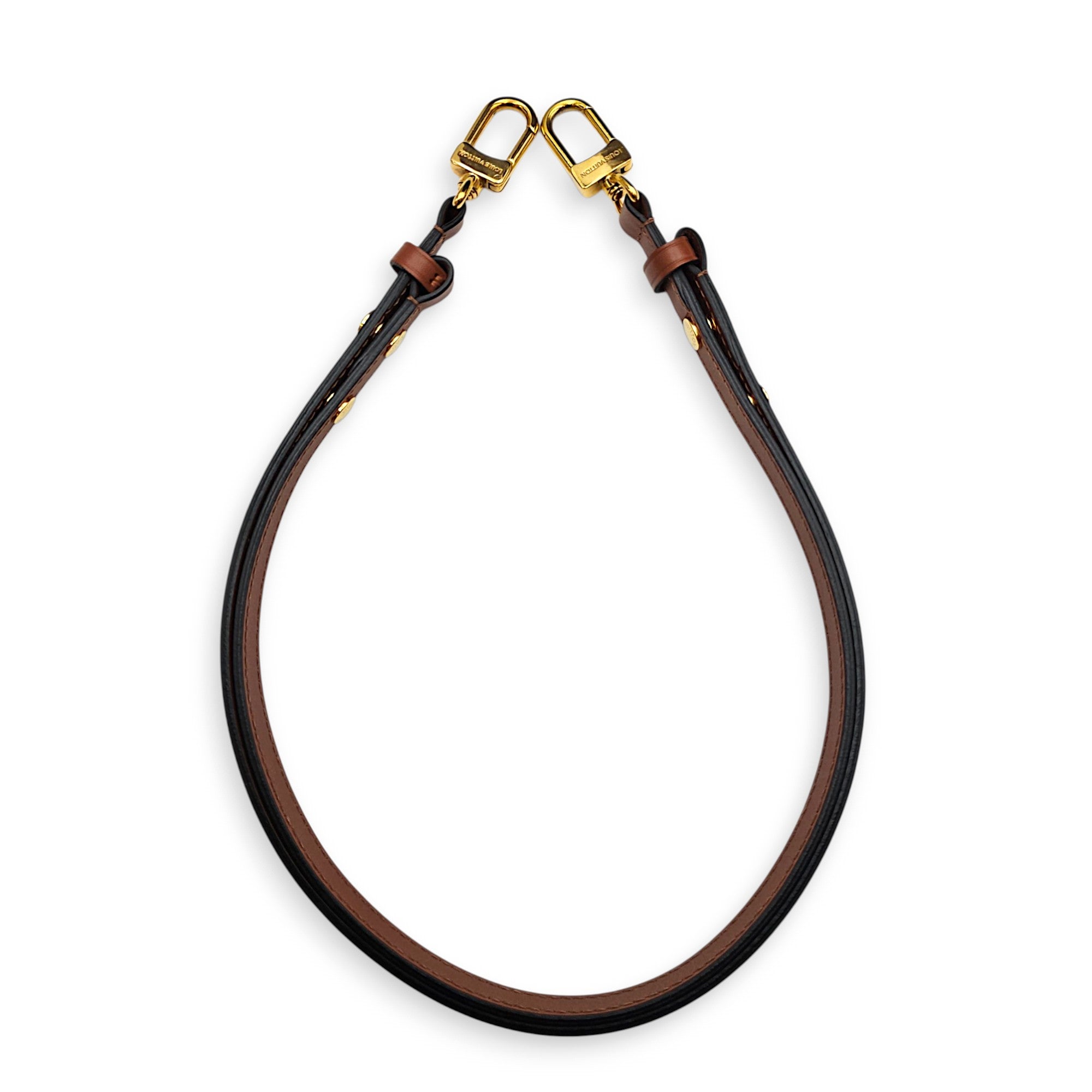 NeoNoe Brown Bucket Bag in Monogram Coated Canvas Gold hardware