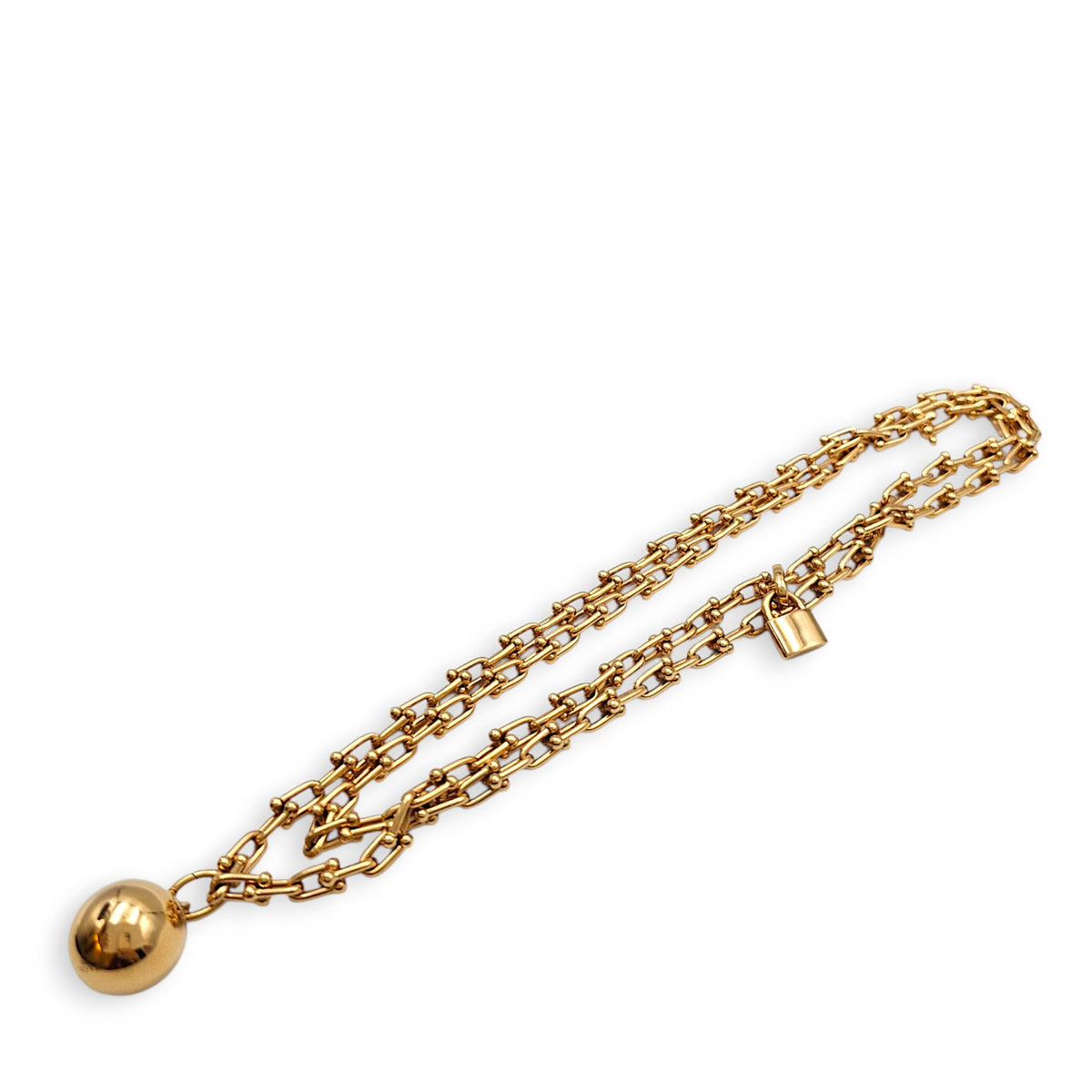 HardWear Wrap Necklace in Rose Gold Hardware