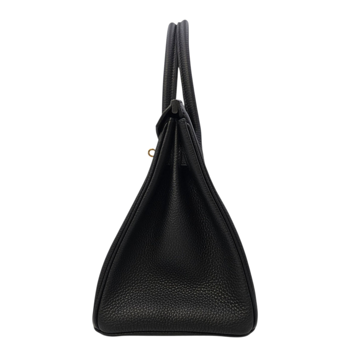 Birkin 30 Noir in Togo Gold hardware