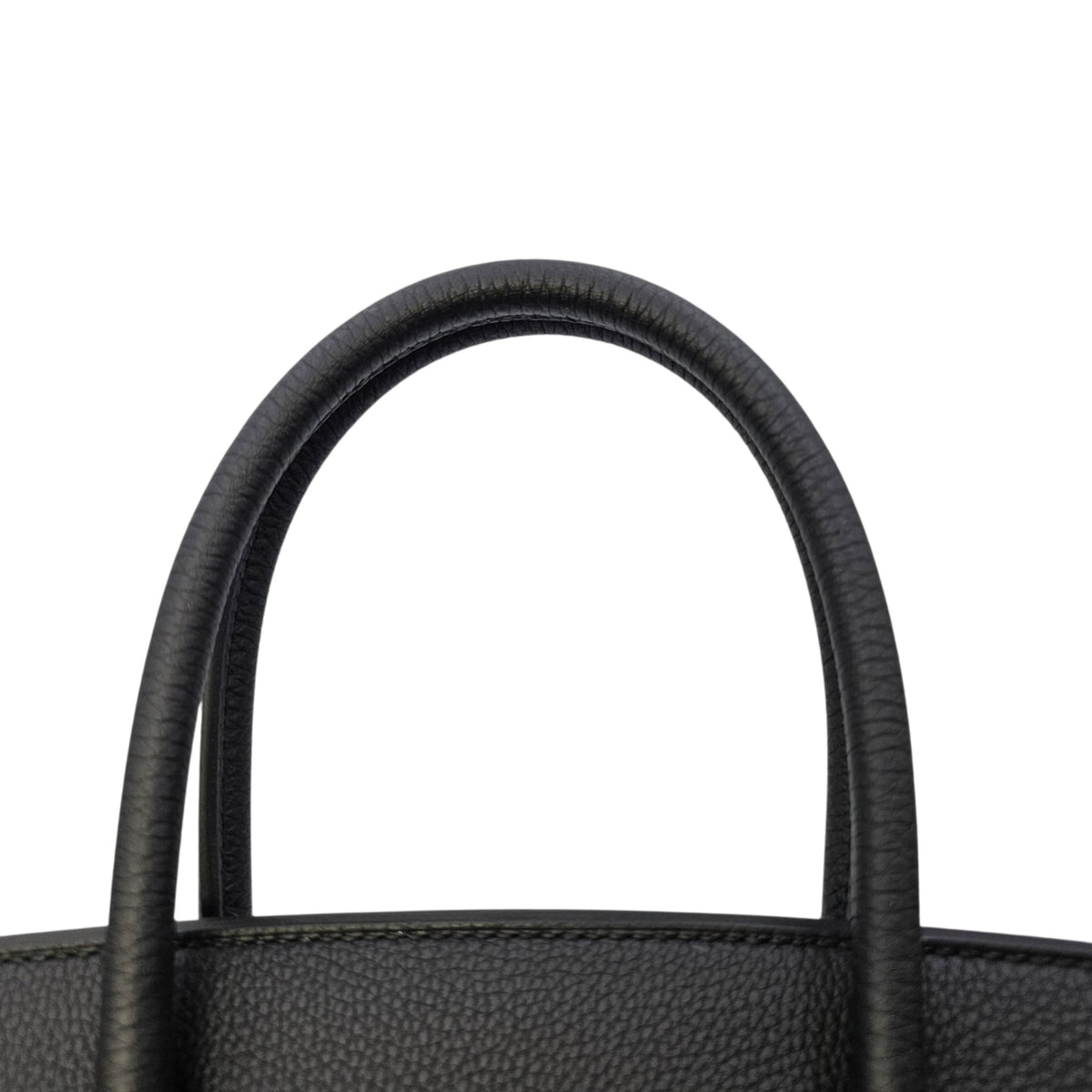 Birkin 30 Noir in Togo Gold hardware