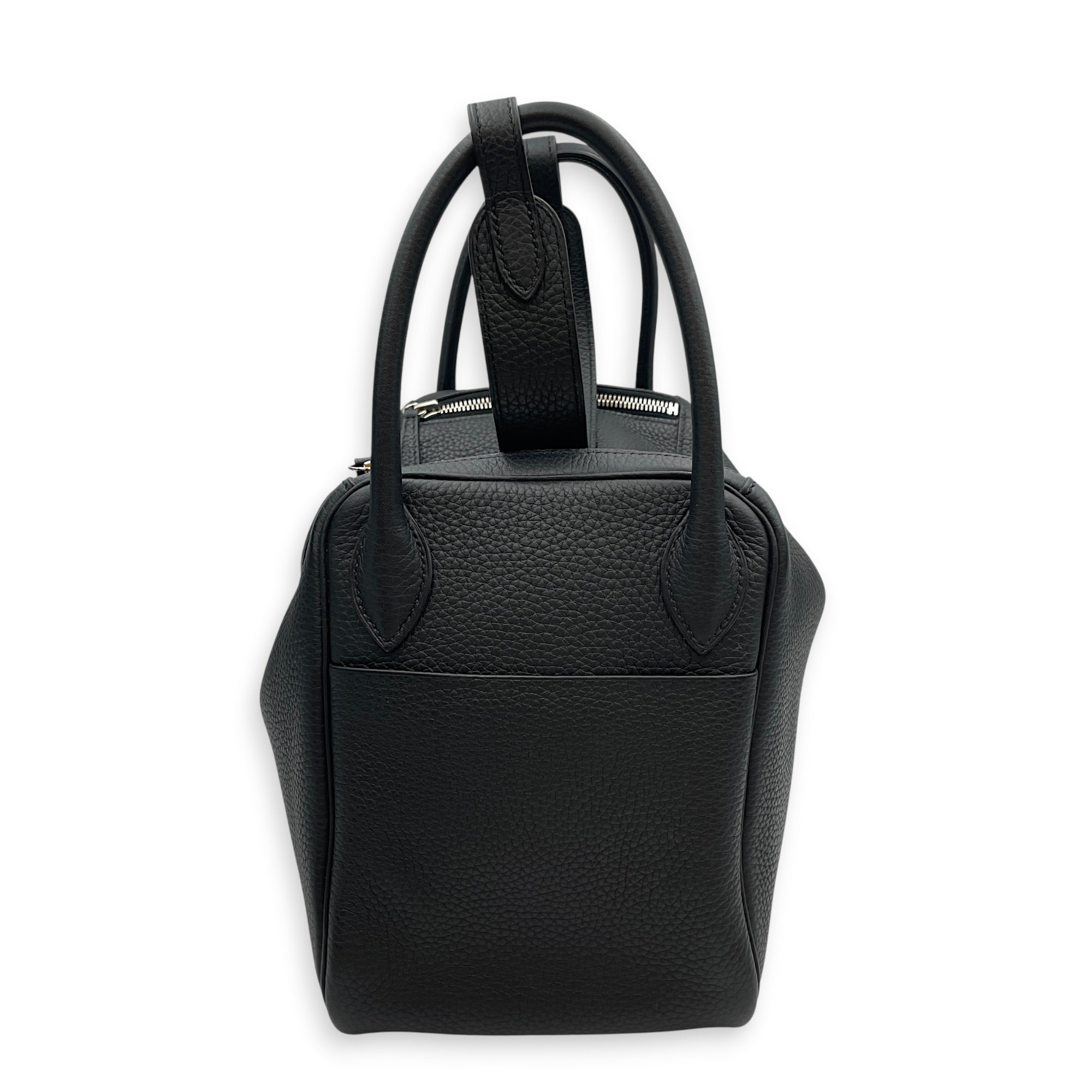 Lindy 30 Noir in Clemence Palladium hardware