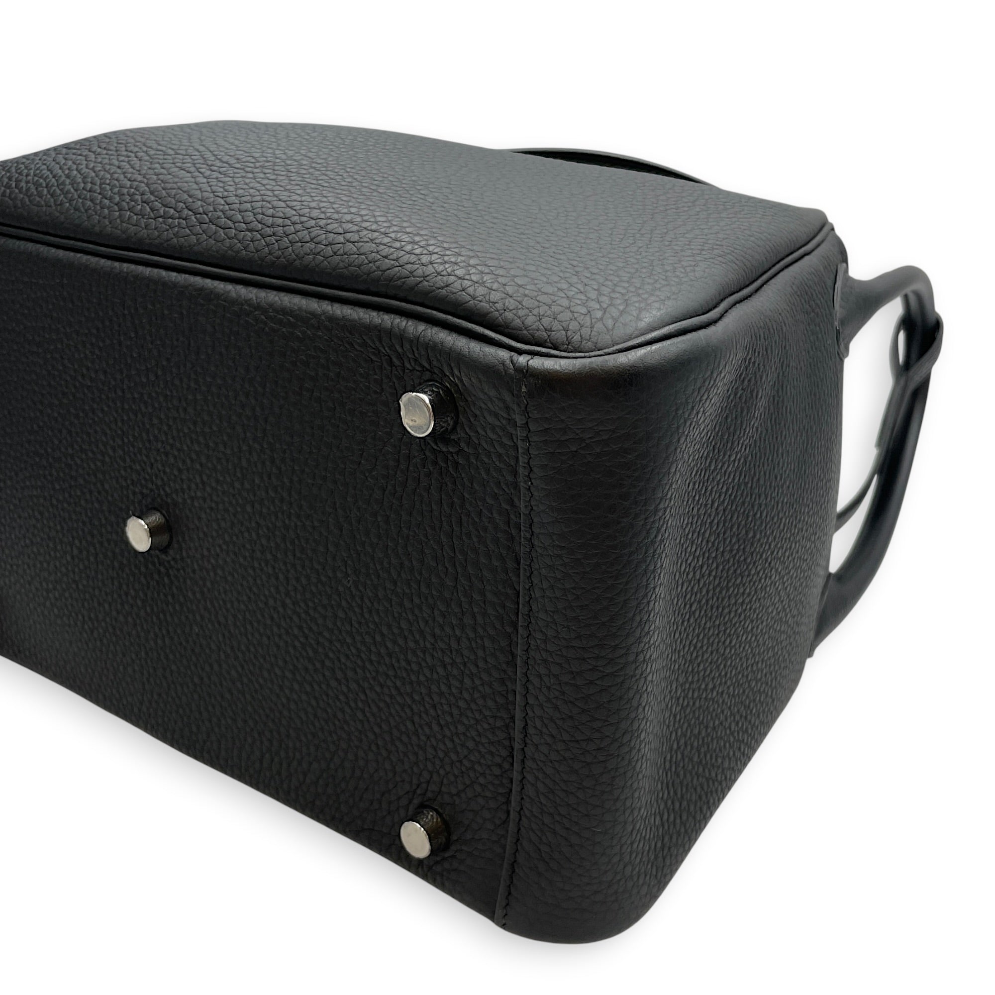 Lindy 30 Noir in Clemence Palladium hardware
