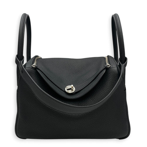 Lindy 30 Noir in Clemence Palladium hardware