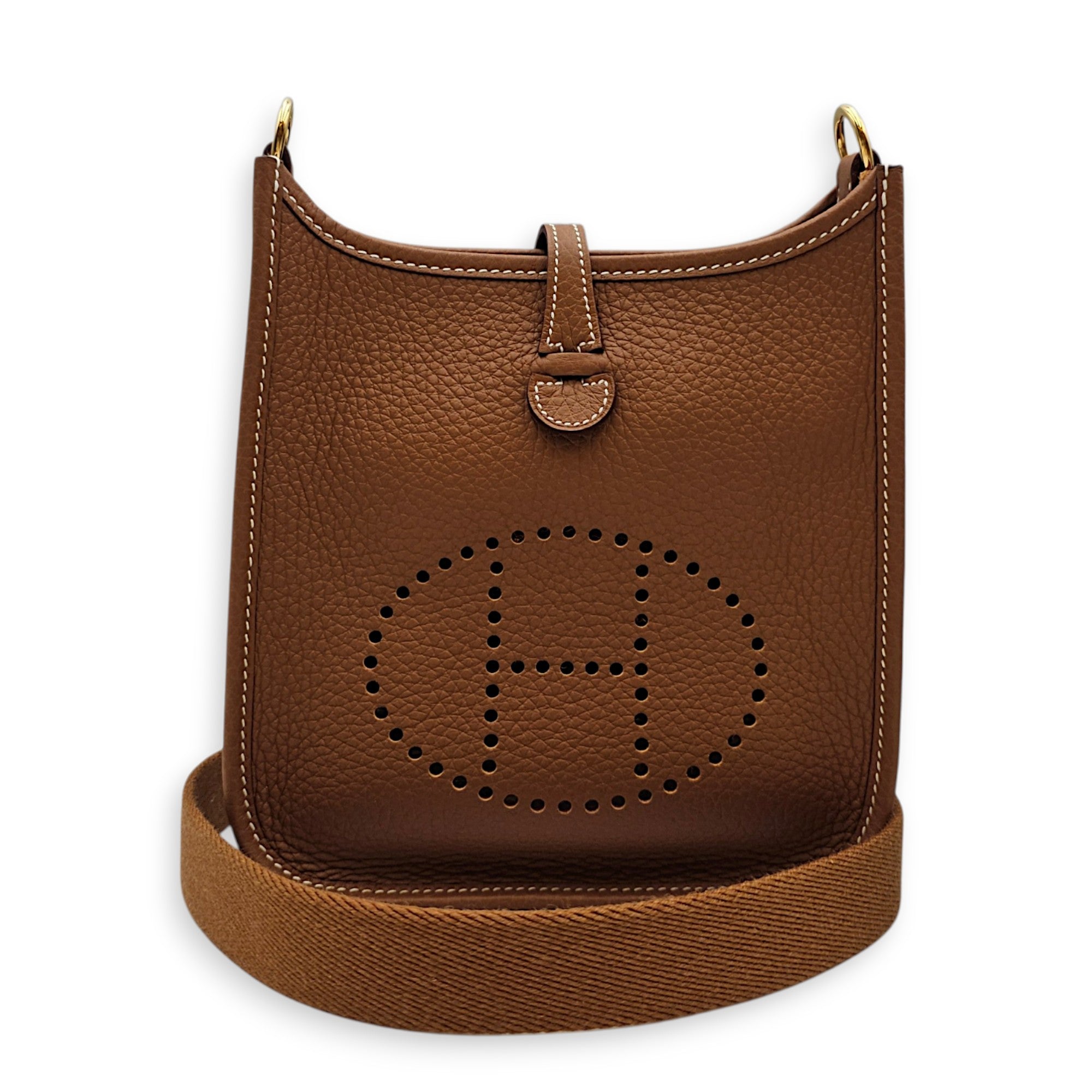 Evelyne Mini Gold in Clemence Gold hardware CL2608-22745 3