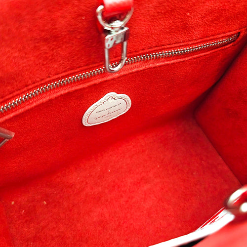 LV x YK OnTheGo  PM Red Shoulder Bag in Empreinte Leather Silver hardware CL2608-22756 6