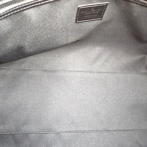 Rainbow x Keepall Bandouliere  50cm Black Duffle Bag in Taiga Leather Gunmetal hardware CL2608-22757 6