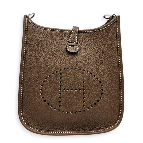 Evelyne Mini Etoupe in Clemence Palladium hardware CL2608-22760 1