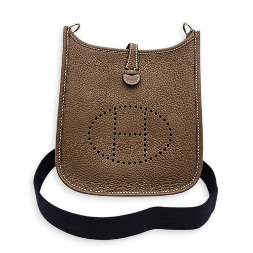 Evelyne Mini Etoupe in Clemence Palladium hardware CL2608-22760 10