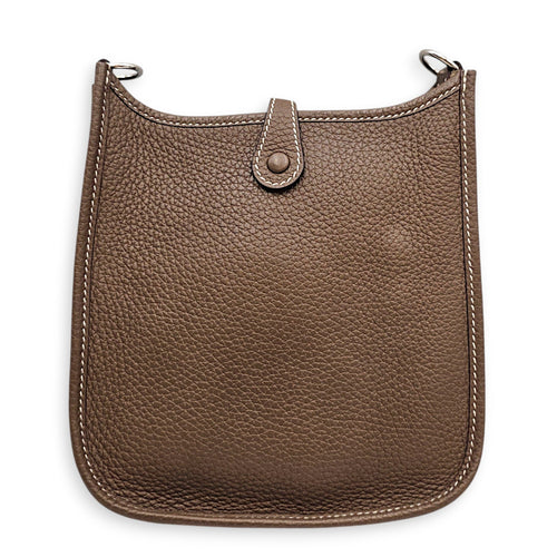 Evelyne Mini Etoupe in Clemence Palladium hardware CL2608-22760 2