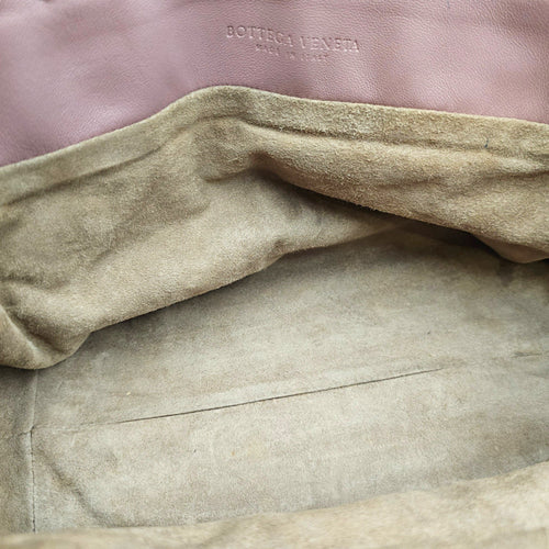 Cesta tote 26cm Pink Top Handle Bag in Nappa Leather Bunito hardware