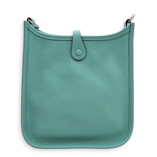 Evelyne Mini Blue Atoll in Epsom Palladium hardware CL2608-22777 2