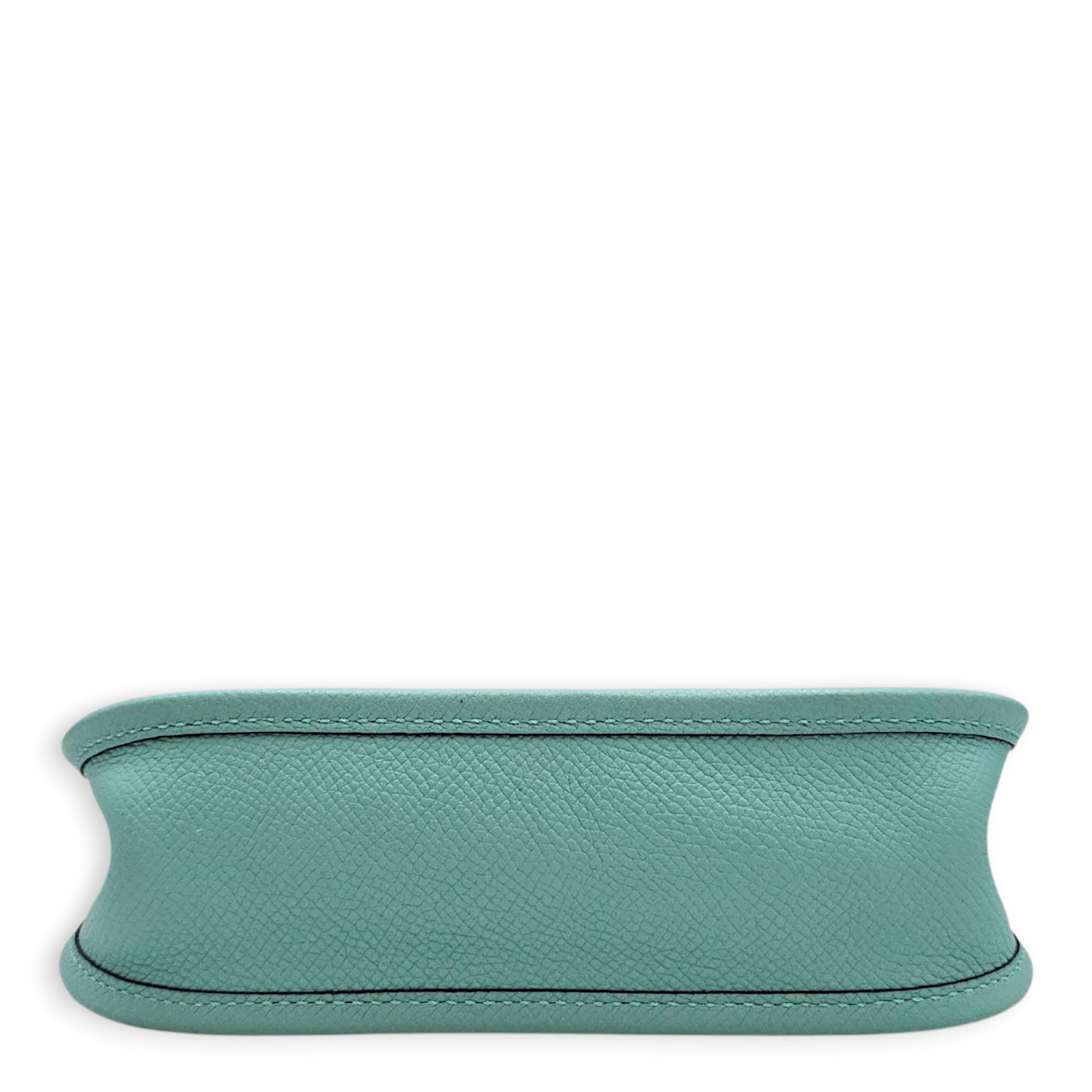 Evelyne Mini Blue Atoll in Epsom Palladium hardware CL2608-22777 5