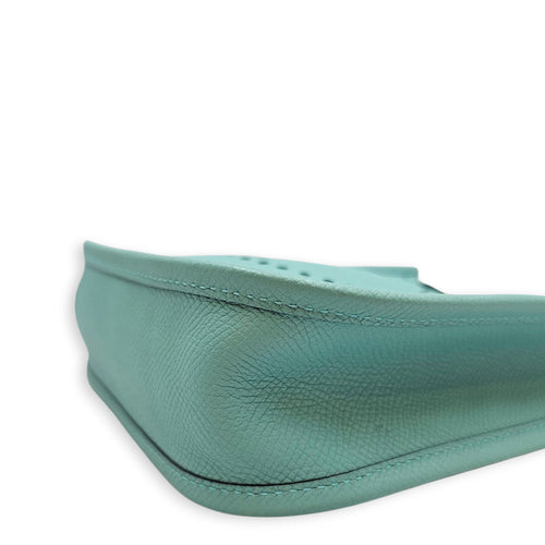 Evelyne Mini Blue Atoll in Epsom Palladium hardware CL2608-22777 8