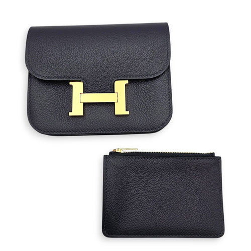 Constance Slim Caban  Wallet in Evercolor Gold hardware CL2608-22778 3