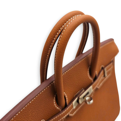 Birkin 25 Gold in Togo Palladium hardware CL2608-22781 10
