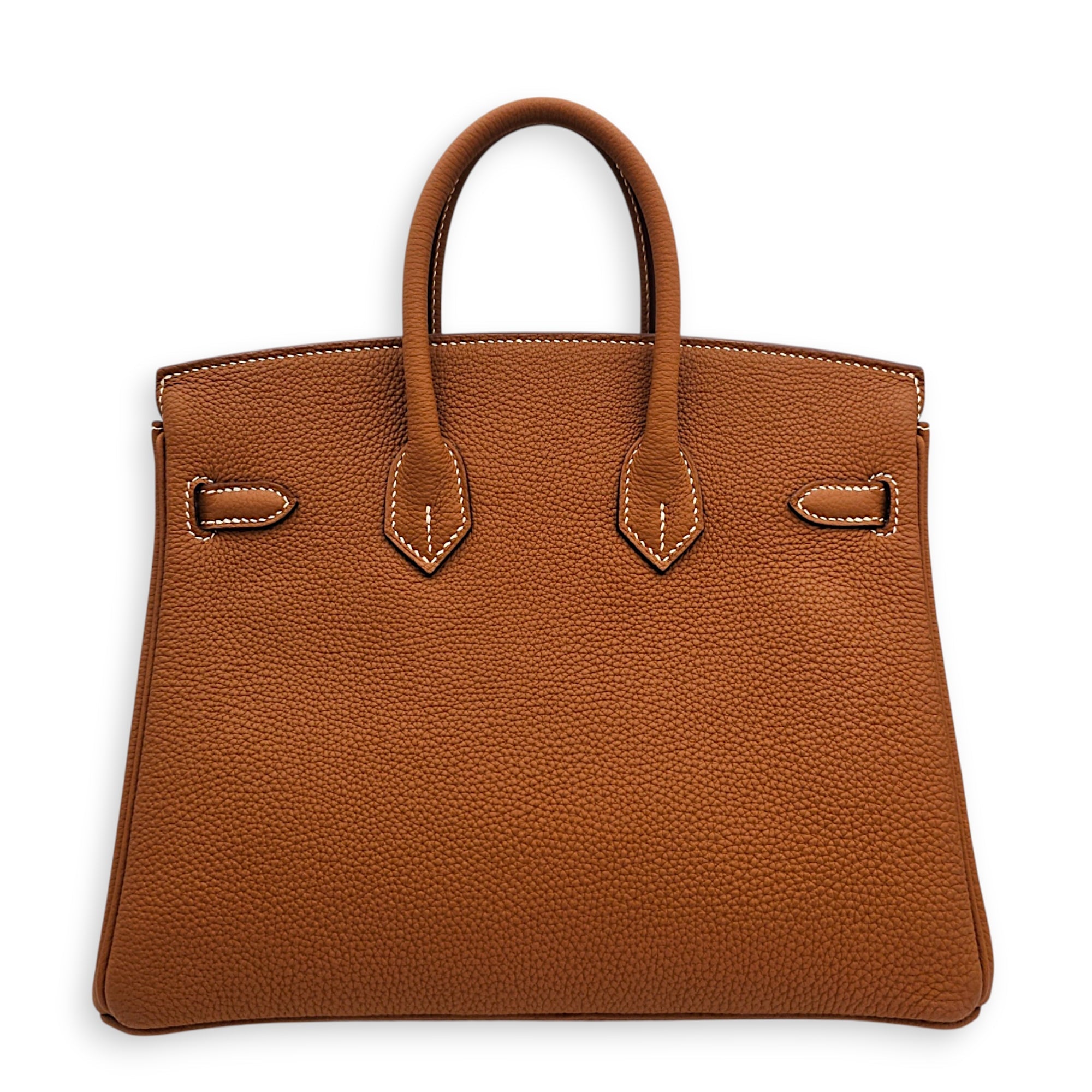 Birkin 25 Gold in Togo Palladium hardware CL2608-22781 2