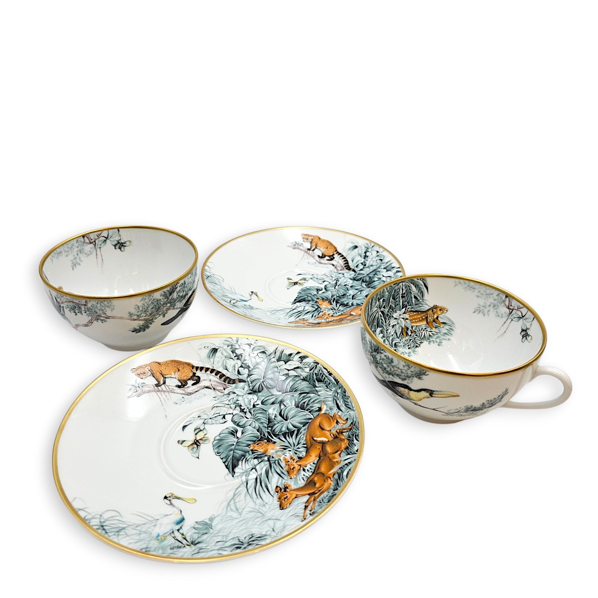 Carnets d'equateur Breakfast cup and saucer Tableware CL2608-22796 2