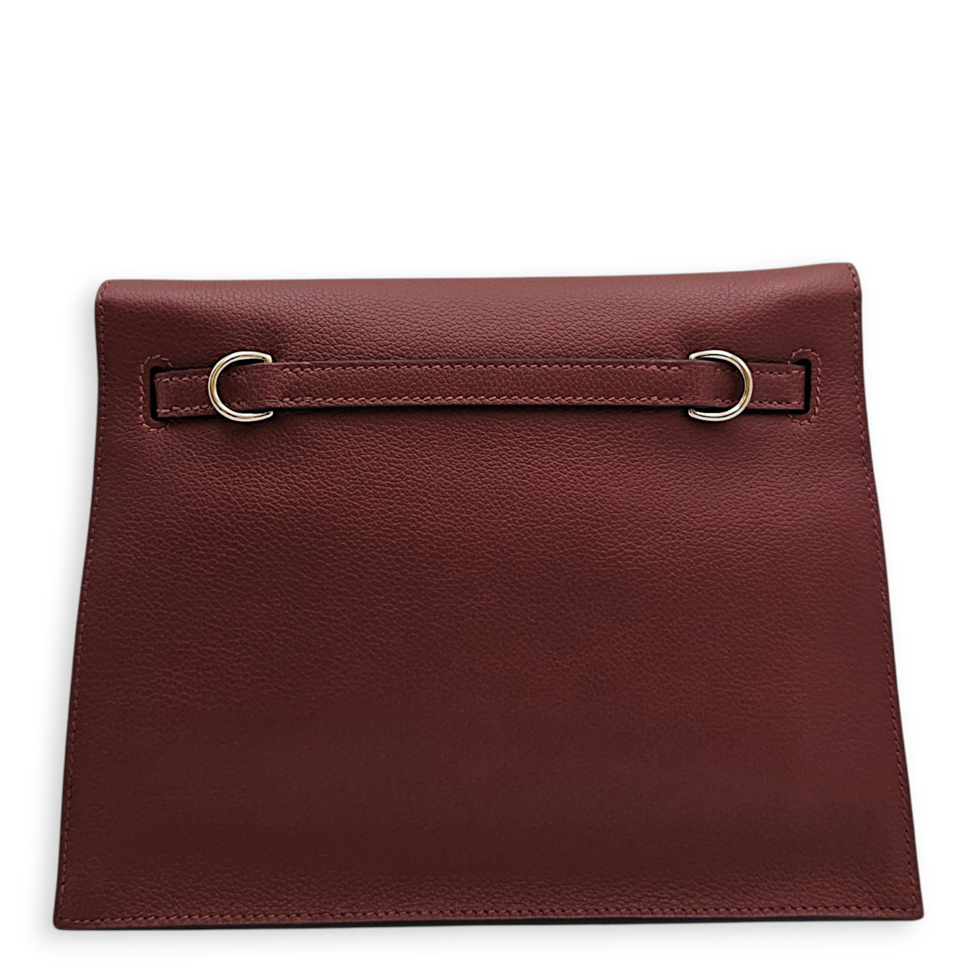 Kelly Danse II Rouge H in Evercolor Palladium hardware CL2608-22798 2