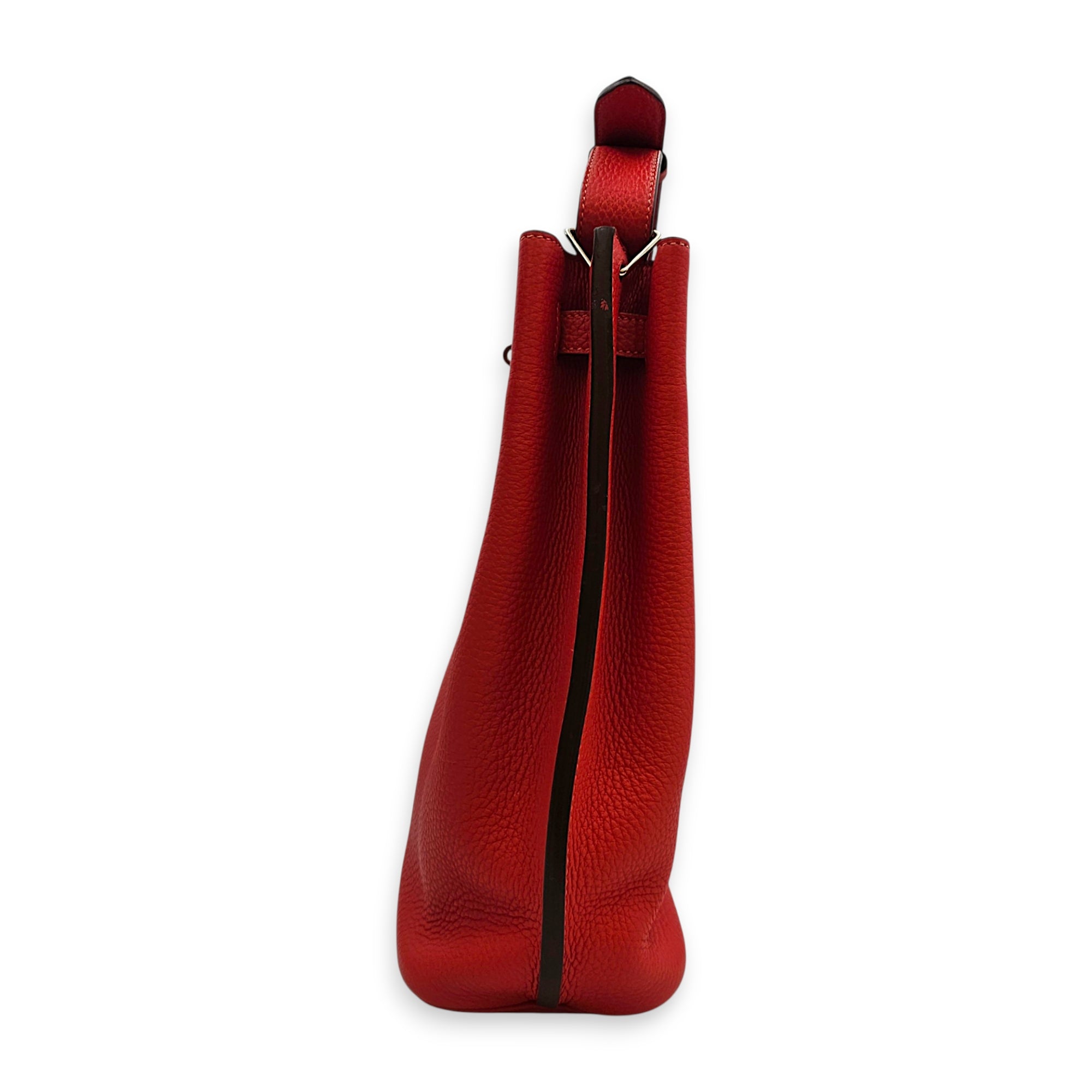 SoKelly 22 Rouge pivoine in Togo Palladium hardware CL2608-22799 3