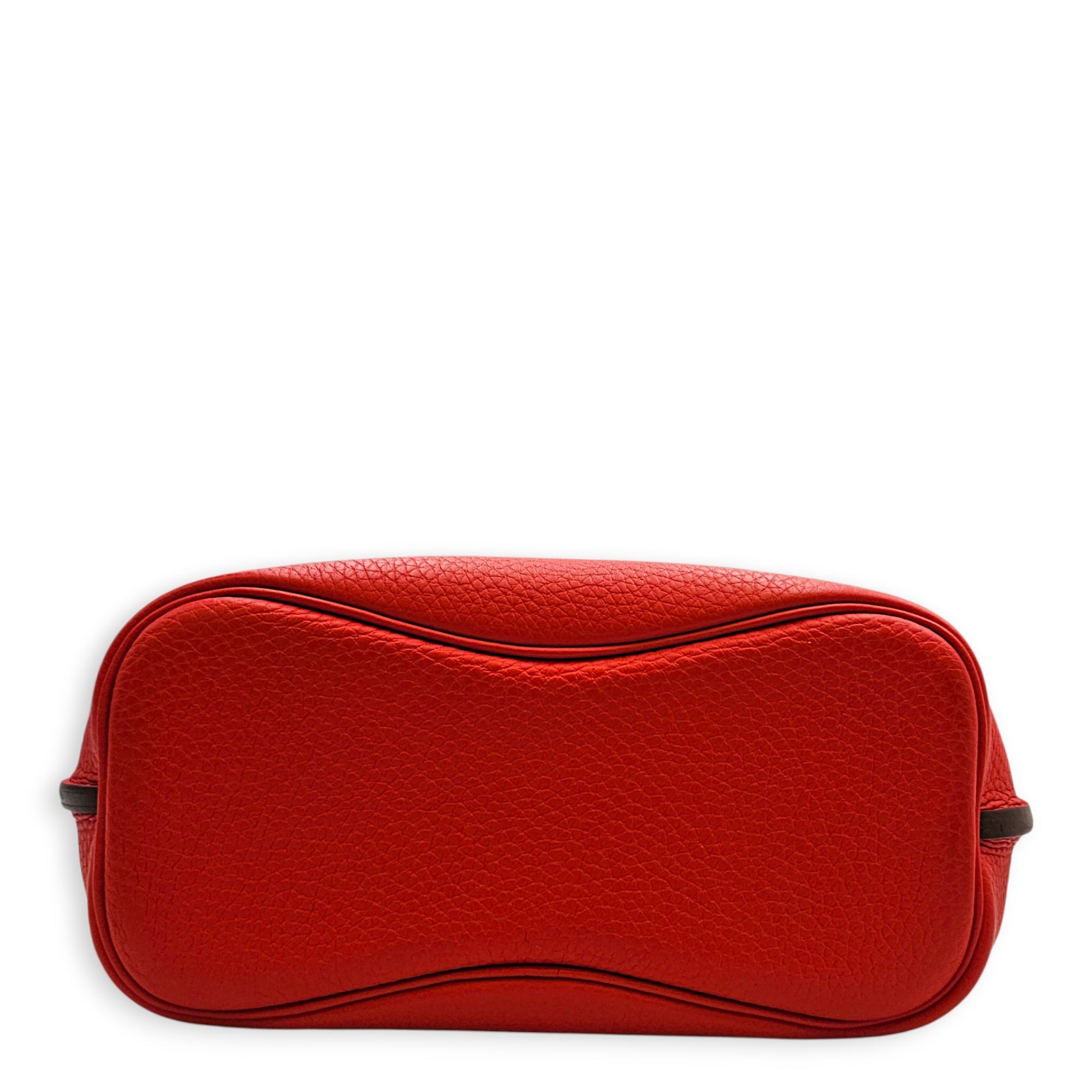 SoKelly 22 Rouge pivoine in Togo Palladium hardware CL2608-22799 5
