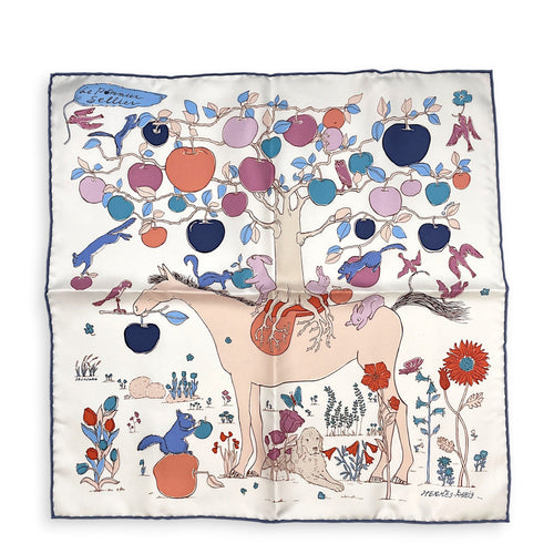 Le Pommier Sellier 45 Bleu/Blanc Scarf CL2608-22815 1