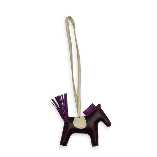 Rodeo PM Rouge Sellier/Violet Bag Accessory in Swift