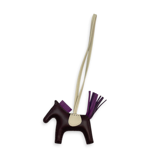 Rodeo PM Rouge Sellier/Violet Bag Accessory in Swift