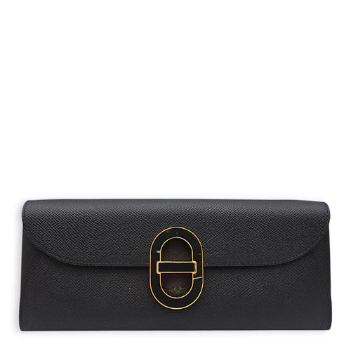 Maillon To Go Black Wallet in Epsom Lacquered hardware CL2608-22824 1