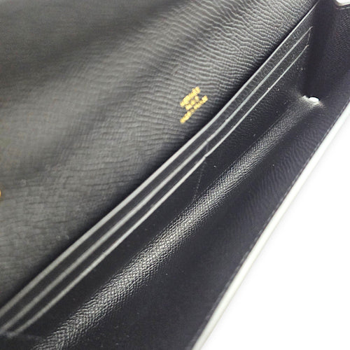 Maillon To Go Black Wallet in Epsom Lacquered hardware CL2608-22824 3