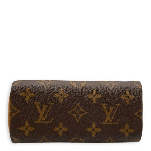 Nano speedy Brown Crossbody Bag in Canvas Gold hardware CL2608-22834 5