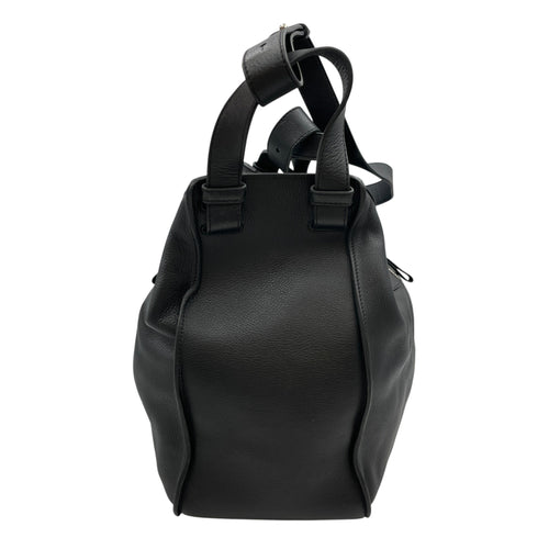 Hammock Large Black Shoulder Bag in Calfskin Silver hardware CL2608-22840 2