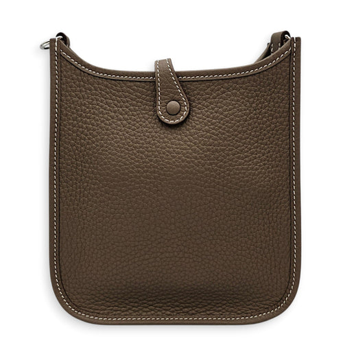 Evelyne Mini Etoupe in Clemence Palladium hardware CL2608-22848 2