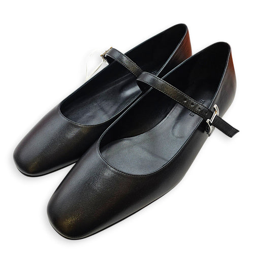 Jane ballet  39 Noir Flats in Goat Leather CL2608-22863 3