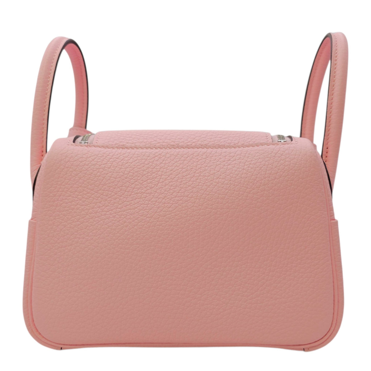 Lindy II Mini Rose Sakura in Clemence Palladium hardware