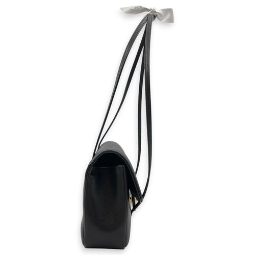 Preppy Coco Small Black Shoulder Bag in Calfskin Gold hardware CL2608-22868 3