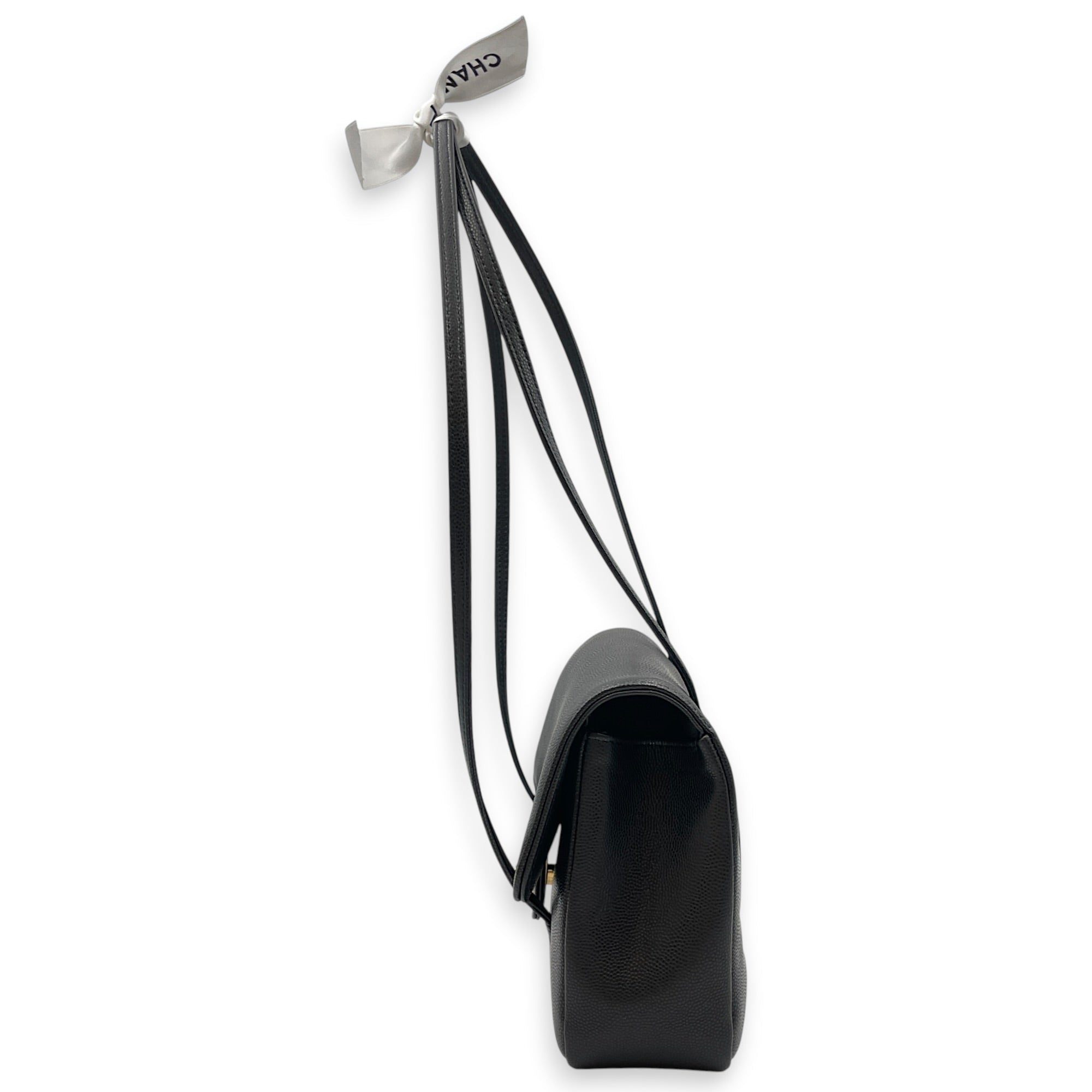 Preppy Coco Small Black Shoulder Bag in Calfskin Gold hardware CL2608-22868 4
