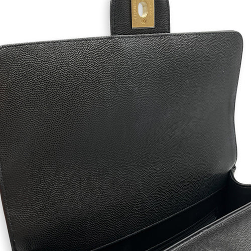 Preppy Coco Small Black Shoulder Bag in Calfskin Gold hardware CL2608-22868 7