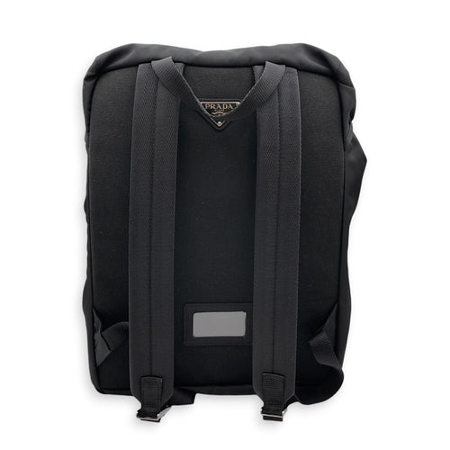 V135 Tessuto Black Backpack in Re-Nylon Silver hardware CL2608-22874 2