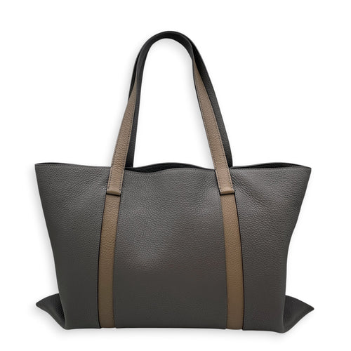 Duo 50cm Grey Tote Bag in Calfskin
