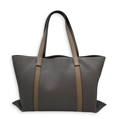 Duo 50cm Grey Tote Bag in Calfskin